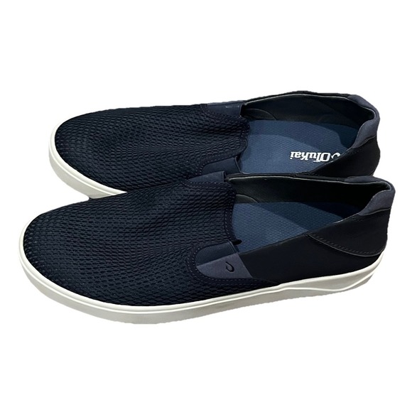 Olukai Navy Blue Lae\'ahi Slip On‎ Men\'s Shoes Size 12